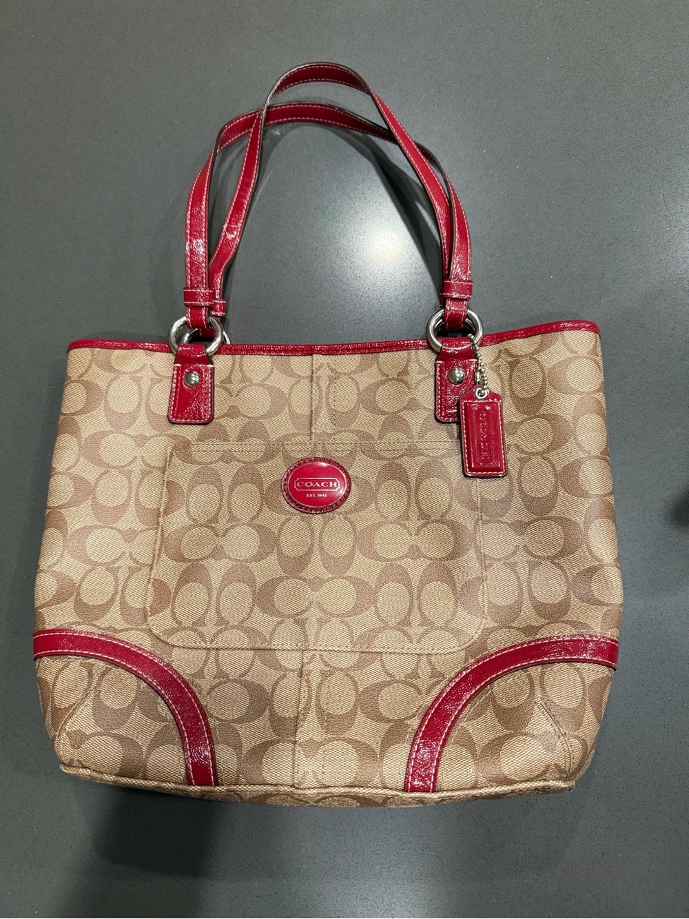 Coach Peyton Signature Tote